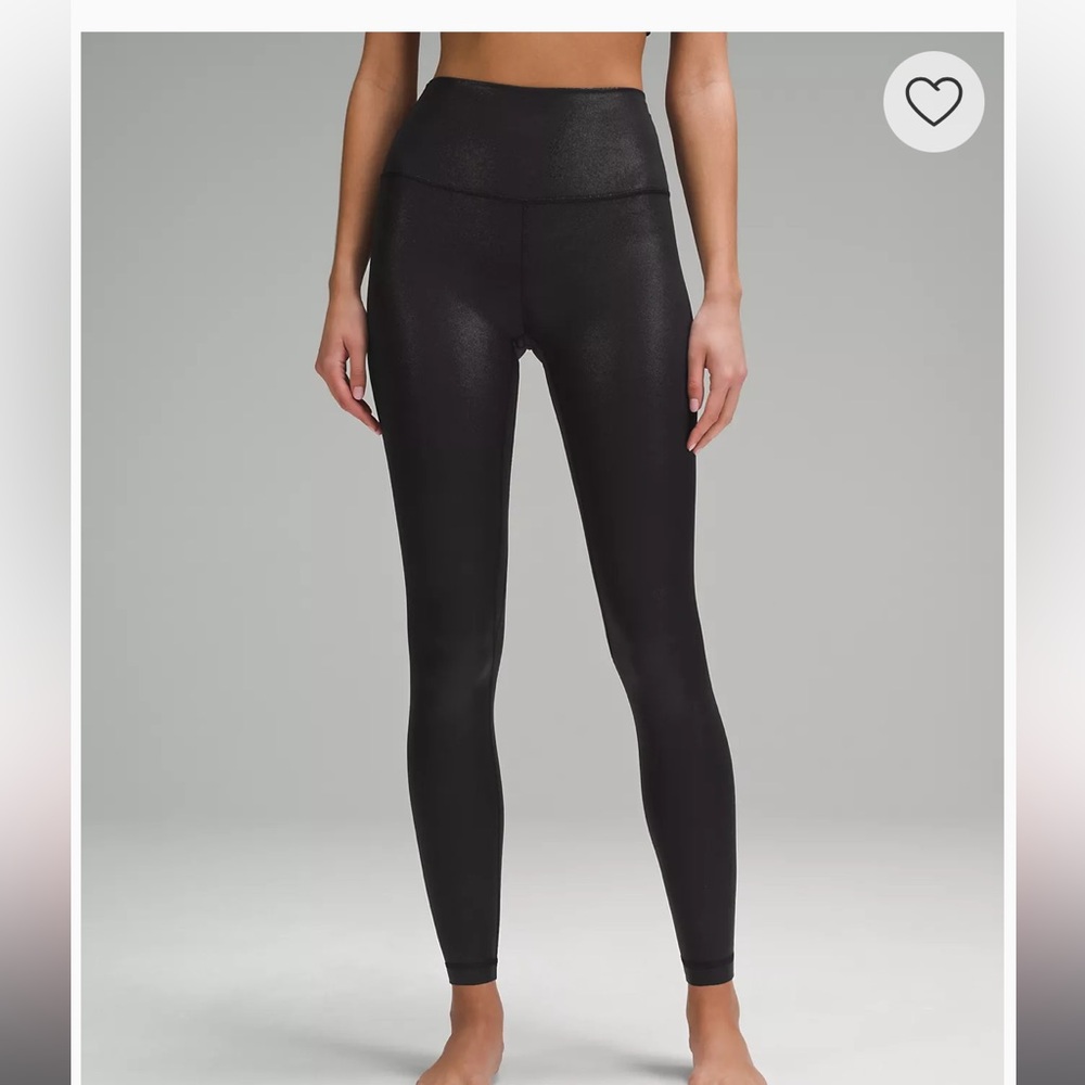 Lululemon align black shine